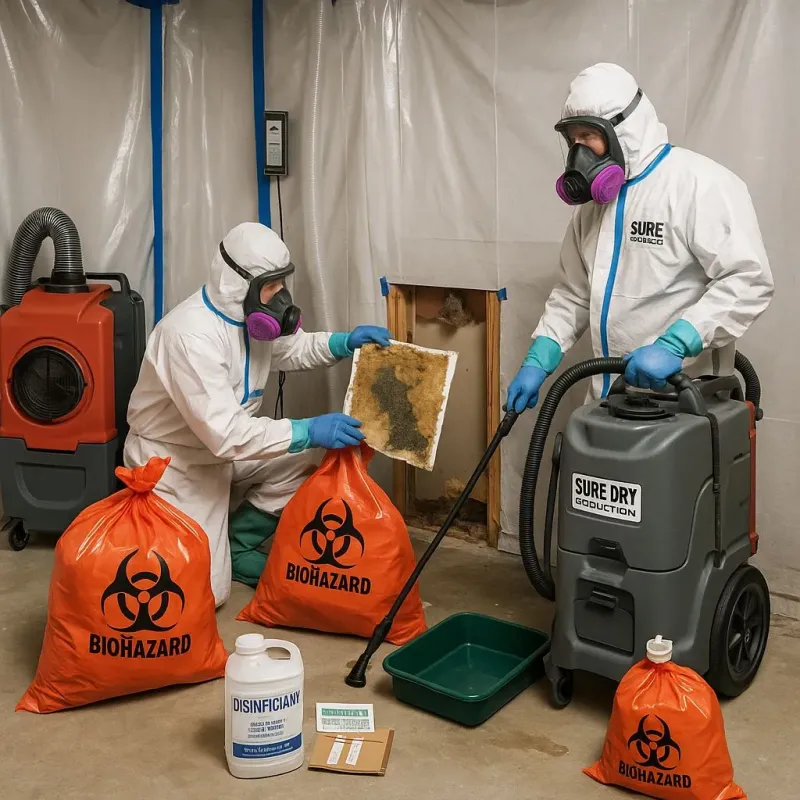 Contaminated Water Handling Protocols process in Adams County, IA
